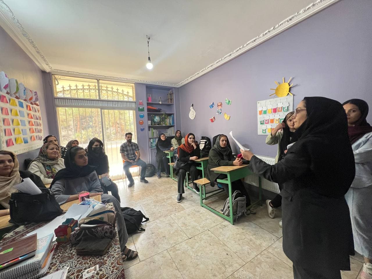 جلسه اولیا مربیان با حضور دکتر ملک زاده